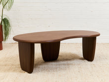 Load image into Gallery viewer, Wood Coffee Amoeba Table