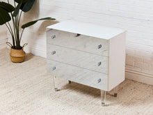 Load image into Gallery viewer, Vintage 1970’s Drawer Atomic Glass Dresser