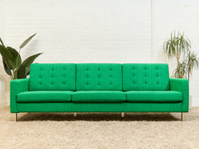 Load image into Gallery viewer, Don Sofa in Grass Green Tweed