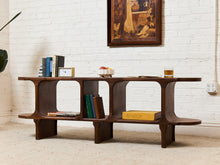 Load image into Gallery viewer, Sunbeam Exclusive Solid Walnut Atomic Console
