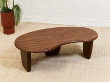 Load image into Gallery viewer, Wood Coffee Amoeba Table