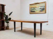 Load image into Gallery viewer, Mid-century surfboard Dining Table