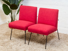 Load image into Gallery viewer, Milo Baughman for Pacific Iron in Viper Red