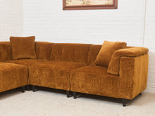 Load image into Gallery viewer, Chelsea 5 piece Modular in Amber Thriller