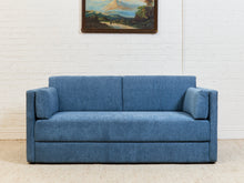 Load image into Gallery viewer, Blue Boxy Sofa