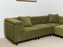 Load image into Gallery viewer, 5 Piece Chelsea Sectional in Heavenly Olive