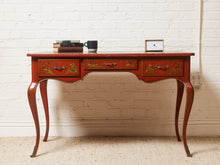 Load image into Gallery viewer, Louis XV Style Chinoiserie Writing Desk by Baker with Matching Chair