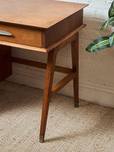 Load image into Gallery viewer, Mid-Century Modern Four-Drawer Walnut Writing Desk by Sligh Lowry