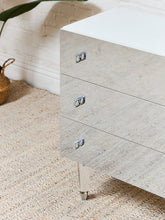 Load image into Gallery viewer, Vintage 1970’s Drawer Atomic Glass Dresser