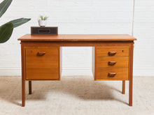 Load image into Gallery viewer, Teak Desk with Flip Top