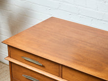 Load image into Gallery viewer, Mid-Century Modern Four-Drawer Walnut Writing Desk by Sligh Lowry