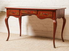 Load image into Gallery viewer, Louis XV Style Chinoiserie Writing Desk by Baker with Matching Chair