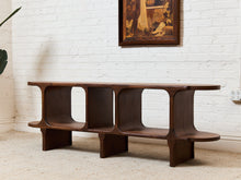 Load image into Gallery viewer, Sunbeam Exclusive Solid Walnut Atomic Console