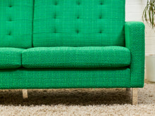 Load image into Gallery viewer, Don Sofa in Grass Green Tweed