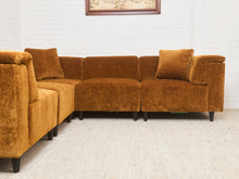 Load image into Gallery viewer, Chelsea 5 piece Modular in Amber Thriller