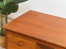 Load image into Gallery viewer, Teak Desk with Flip Top