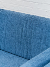 Load image into Gallery viewer, Blue Boxy Sofa