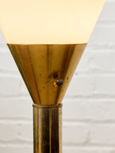 Load image into Gallery viewer, Brass Tubular Vintage Torchiere
