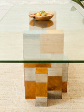 Load image into Gallery viewer, Rare Paul Evans Mid Century Cityscape Burlwood and Chrome Dining Table
