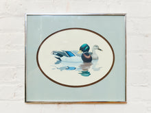 Load image into Gallery viewer, Vintage Duck Print Framed