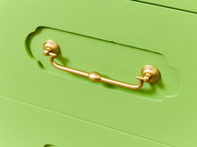 Load image into Gallery viewer, Key Lime Hollywood Regency Dresser