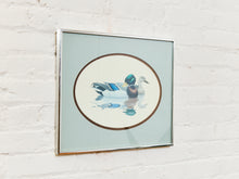 Load image into Gallery viewer, Vintage Duck Print Framed