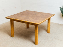 Load image into Gallery viewer, Burlwood Game Dining Table