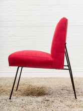 Load image into Gallery viewer, Milo Baughman for Pacific Iron in Viper Red