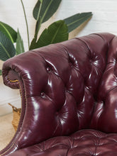 Load image into Gallery viewer, Chesterfield Vintage Rolled Arm Librarian, Sofa