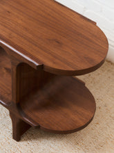 Load image into Gallery viewer, Sunbeam Exclusive Solid Walnut Atomic Console