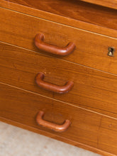 Load image into Gallery viewer, Teak Desk with Flip Top