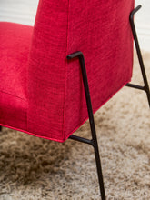 Load image into Gallery viewer, Milo Baughman for Pacific Iron in Viper Red