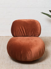 Load image into Gallery viewer, 1970’s Burnt Orange Lounge Chair