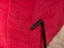 Load image into Gallery viewer, Milo Baughman for Pacific Iron in Viper Red