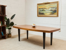 Load image into Gallery viewer, Mid-century surfboard Dining Table