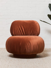 Load image into Gallery viewer, 1970’s Burnt Orange Lounge Chair