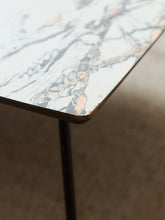 Load image into Gallery viewer, Faux Marble 1960’s Coffee Table