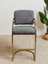 Load image into Gallery viewer, Pair of Vintage Deco Baughman Style Bar Stools