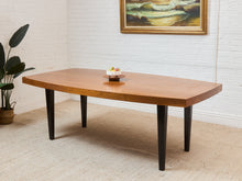 Load image into Gallery viewer, Mid-century surfboard Dining Table