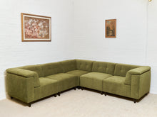 Load image into Gallery viewer, 5 Piece Chelsea Sectional in Heavenly Olive