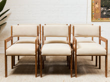 Load image into Gallery viewer, Vintage Oak Chair Set of 6
