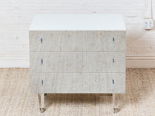 Load image into Gallery viewer, Vintage 1970’s Drawer Atomic Glass Dresser