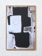 Load image into Gallery viewer, Monochrome Structure Acrylic Painting