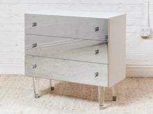 Load image into Gallery viewer, Vintage 1970’s Drawer Atomic Glass Dresser