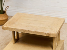 Load image into Gallery viewer, 2 Tier Side Table with Drawer