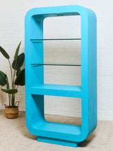 Load image into Gallery viewer, Turquoise Vintage Mod Atomic Shelf