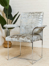 Load image into Gallery viewer, Milo Baughman Dining Chairs in Knoll Fabric set of 8