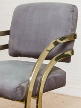 Load image into Gallery viewer, Pair of Vintage Deco Baughman Style Bar Stools