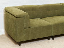 Load image into Gallery viewer, 5 Piece Chelsea Sectional in Heavenly Olive