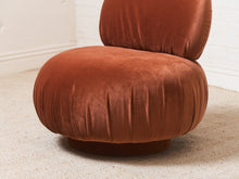 Load image into Gallery viewer, 1970’s Burnt Orange Lounge Chair